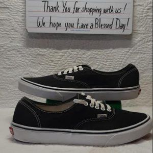 Black Vans size mens 12